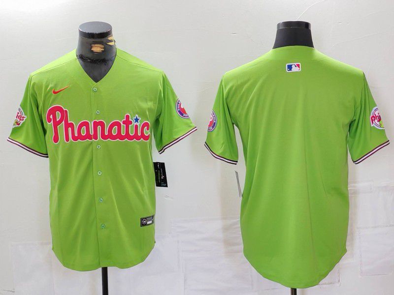 Men Philadelphia Phillies Blank Green Jointly 2024 Nike MLB Jersey style 802